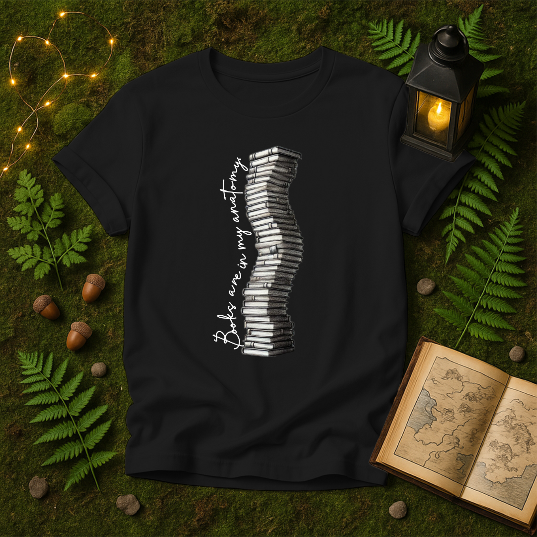 DESIGN 46 - BOOKS ARE IN MY ANATOMY
