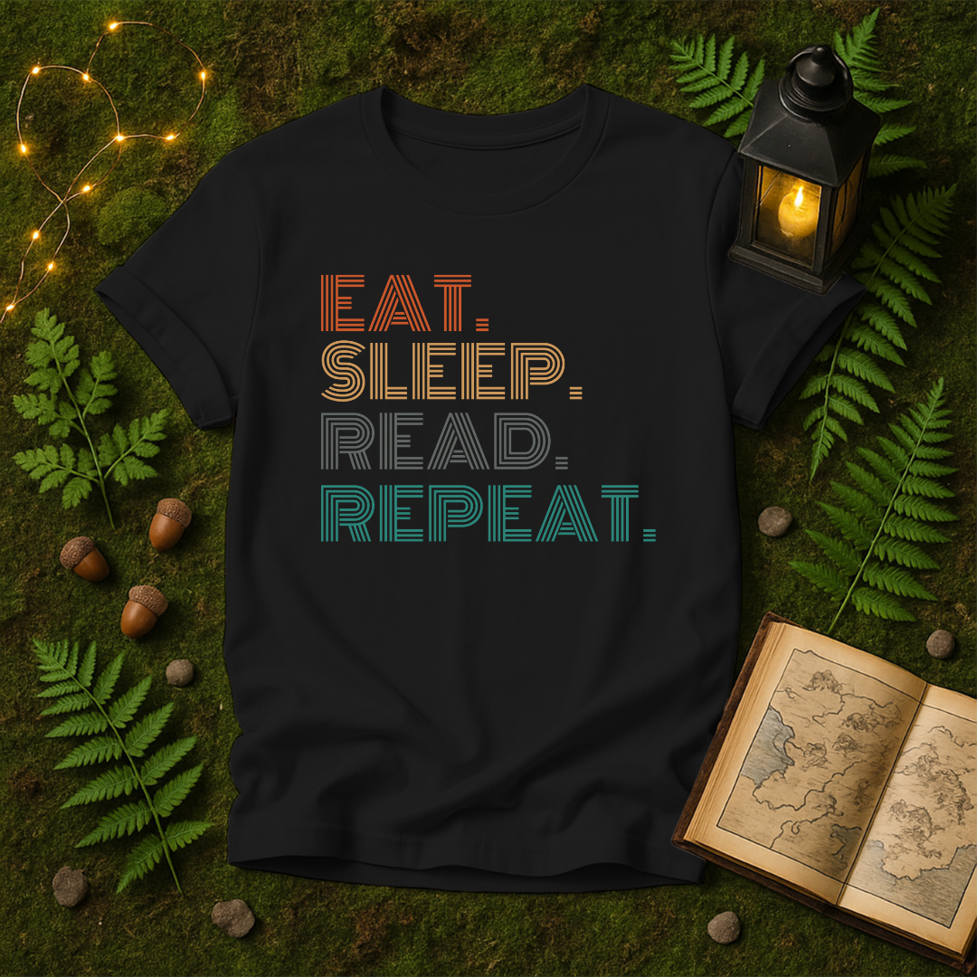 818 - EAT SLEEP READ REPEAT