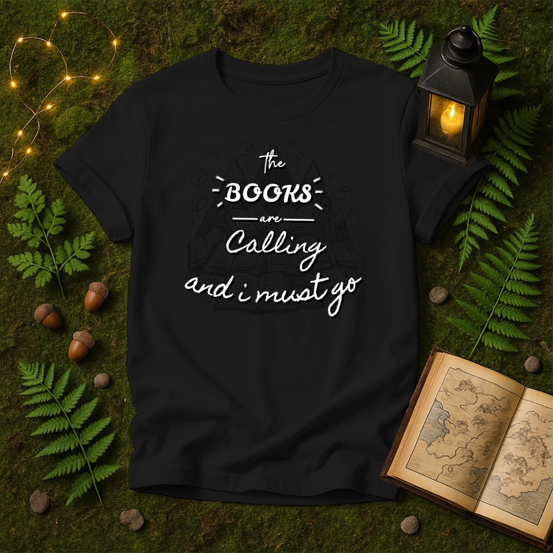 DESIGN 62 - THE BOOKS ARE CALLING AND I MUST GO
