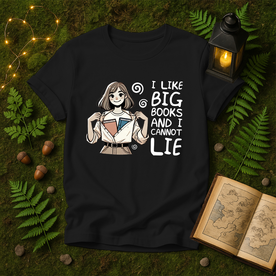 DESIGN 27 - I LIKE BIG BOOKS AND CANNOT LIE