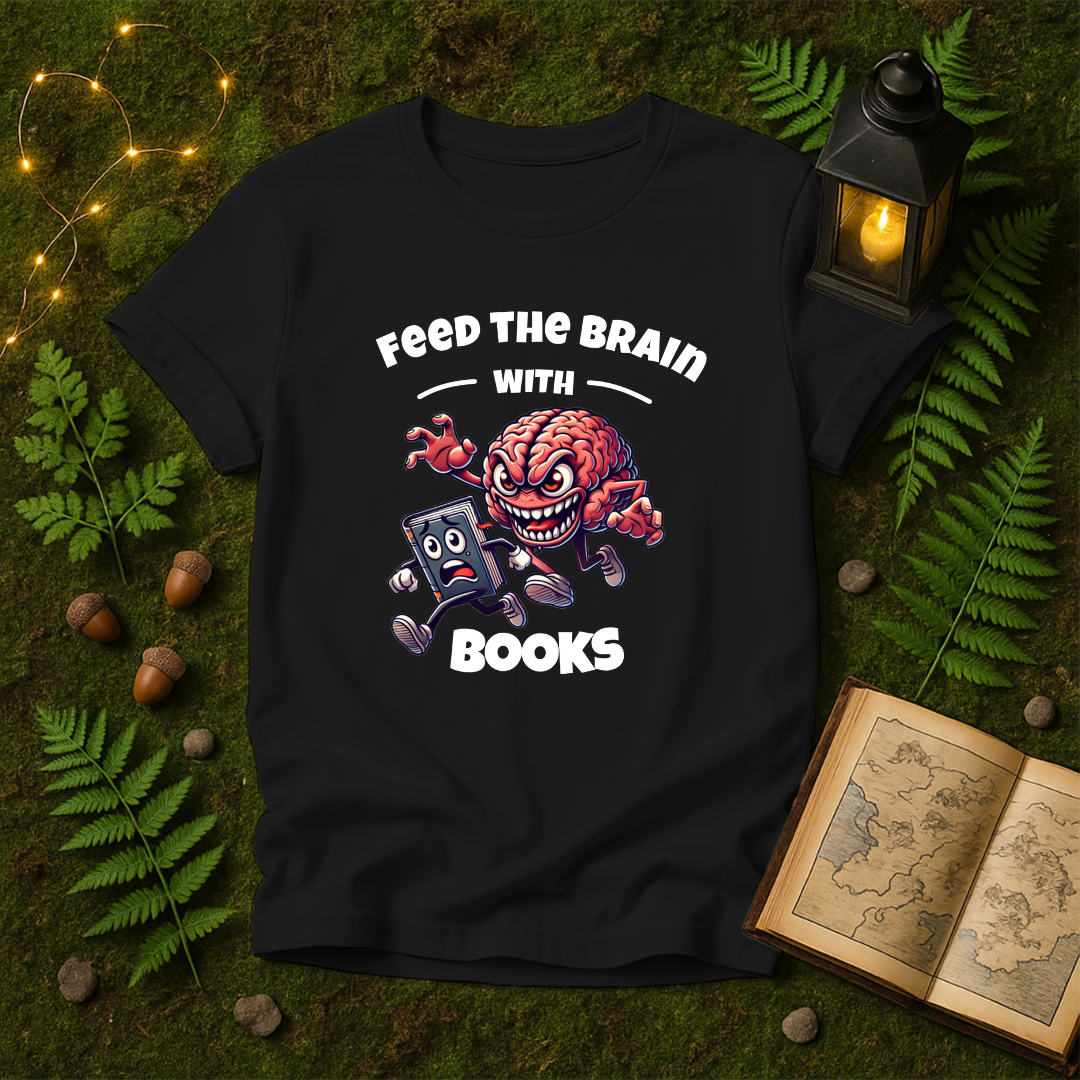 DESIGN 83 - FEED THE BRAIN WITH BOOKS