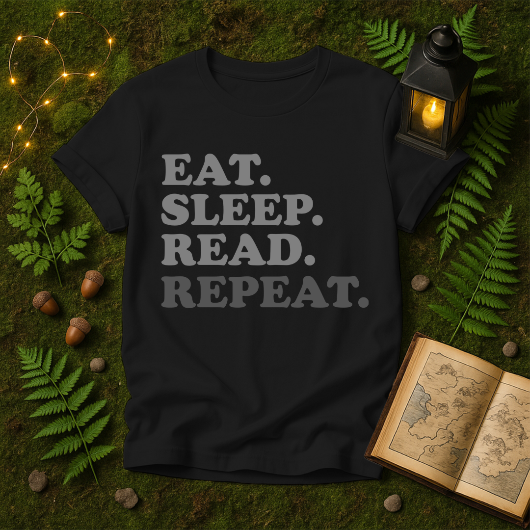 638 - EAT SLEEP READ REPEAT