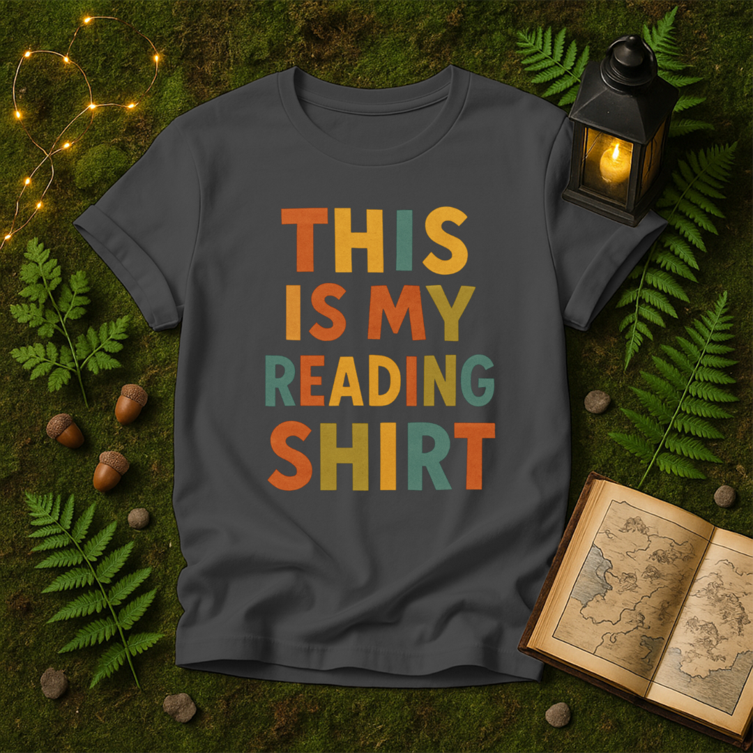 DESIGN 514 - THIS IS MY READING SHIRT