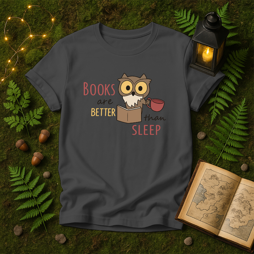DESIGN 299 - BOOKS ARE BETTER THAN SLEEP