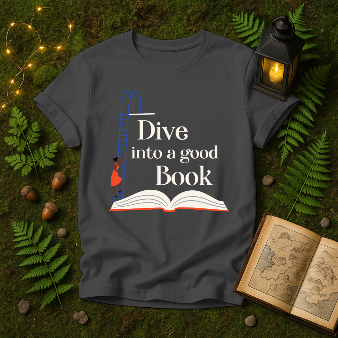 DESIGN 539 - DIVE INTO A GOOD BOOK