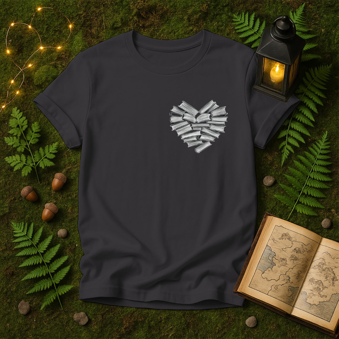 DESIGN 145 - BOOK HEART