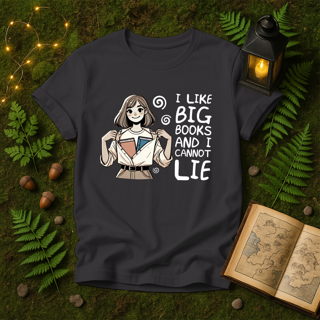 DESIGN 27 - I LIKE BIG BOOKS AND CANNOT LIE