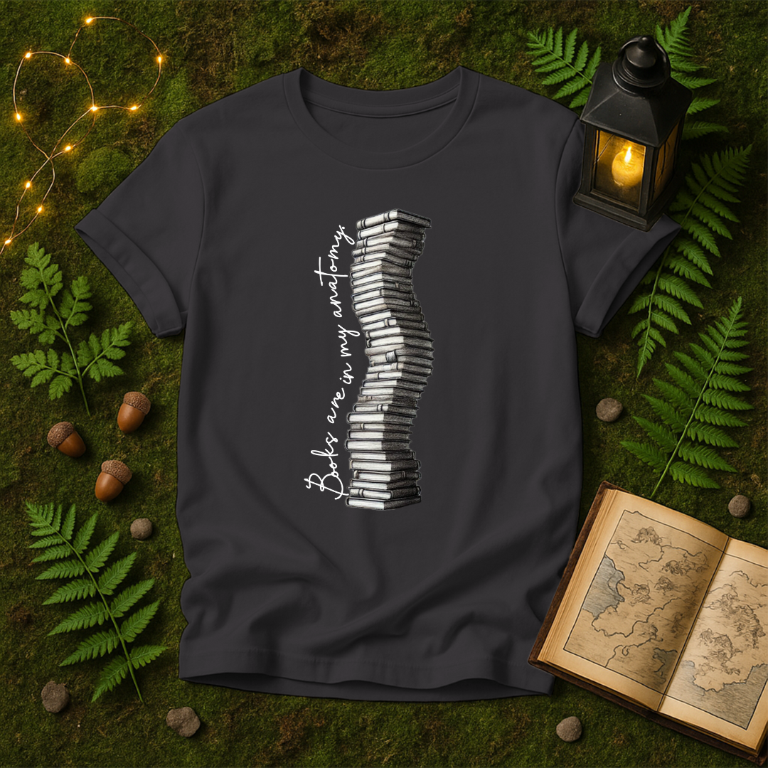 DESIGN 46 - BOOKS ARE IN MY ANATOMY