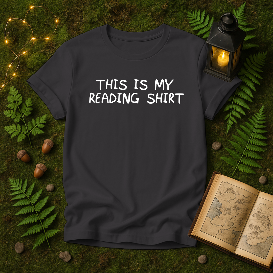 DESIGN 265 - THIS IS MY READING SHIRT