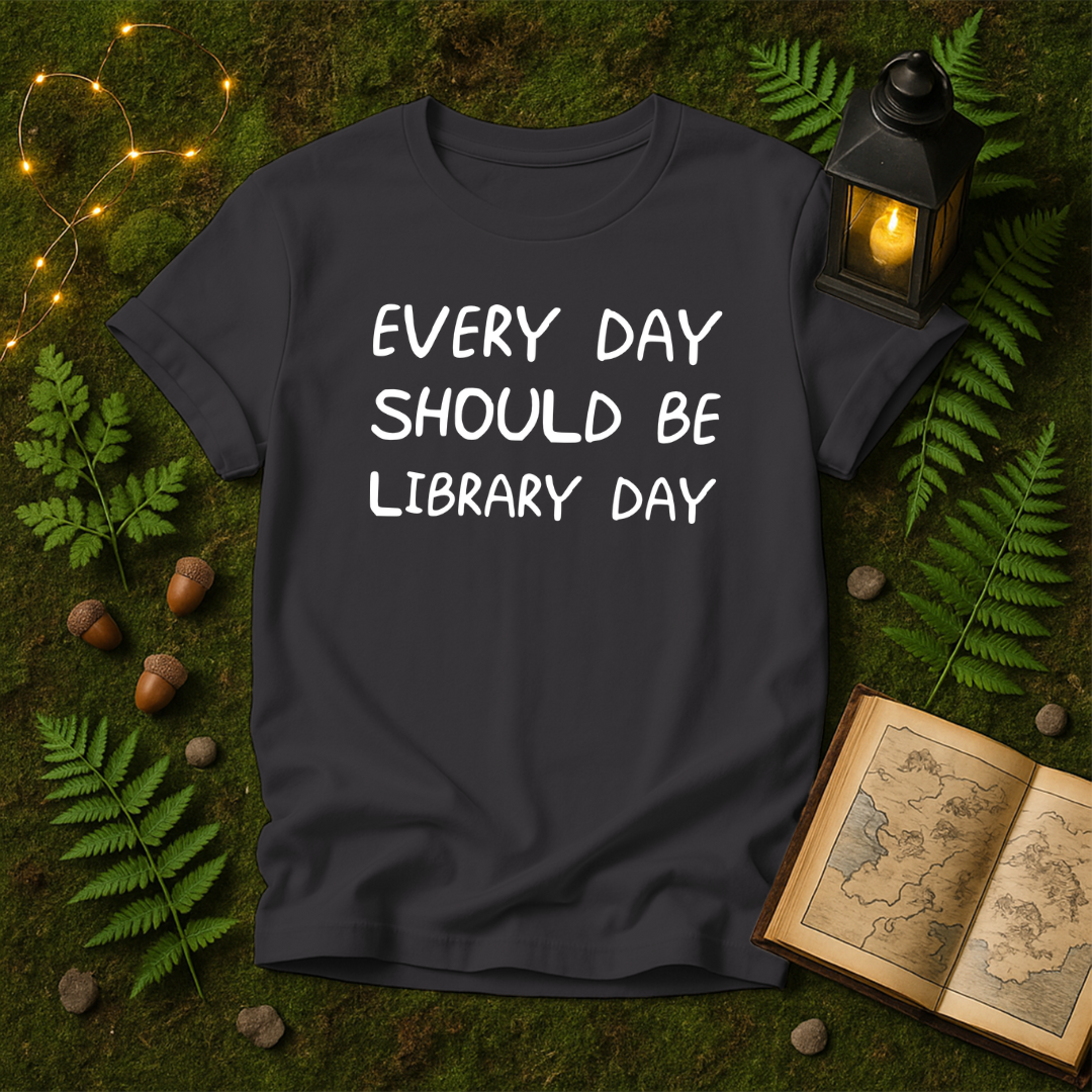 DESIGN 103 - EVERY DAY SHOULD BE LIBRARY DAY