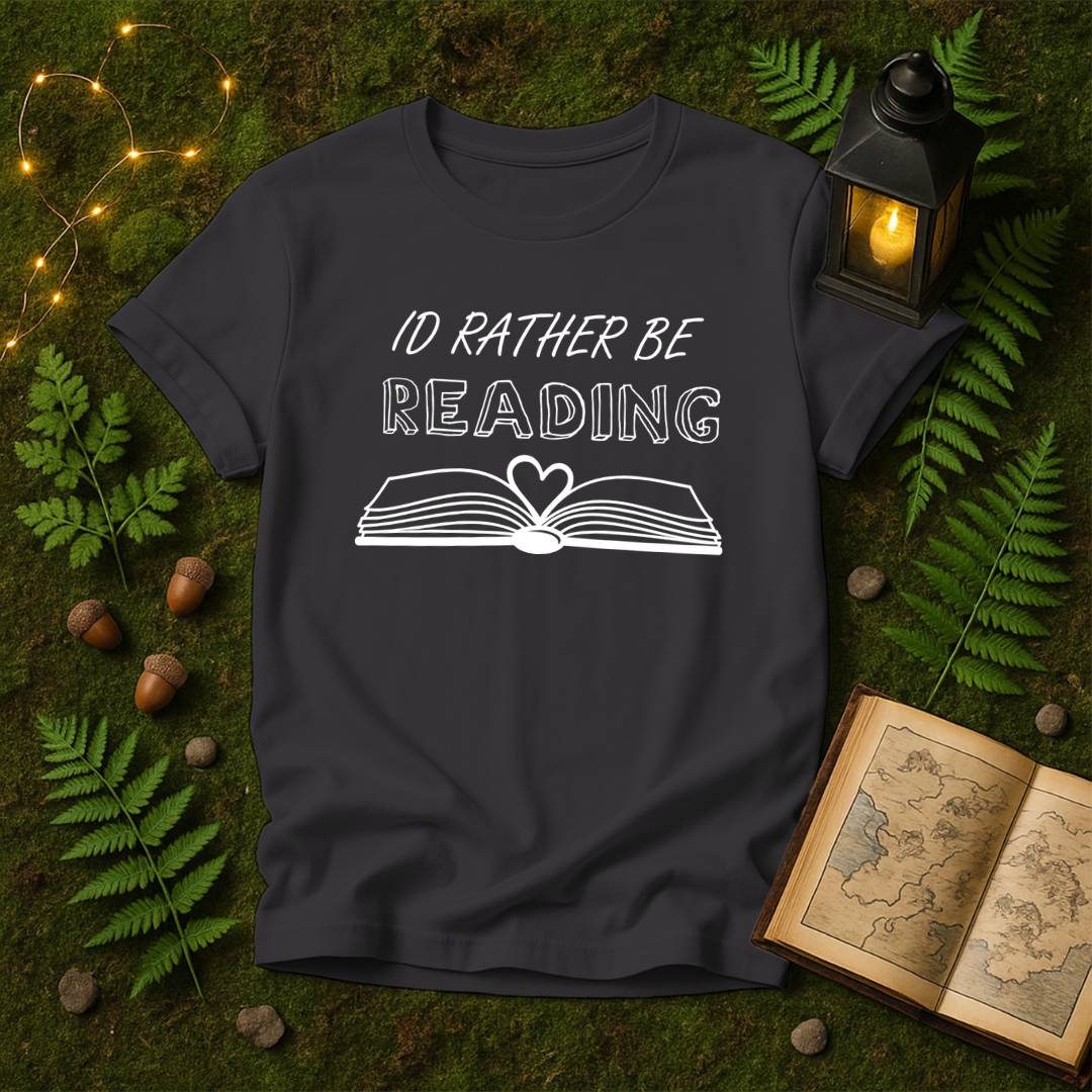 DESIGN 61 - ID RATHER BE READING