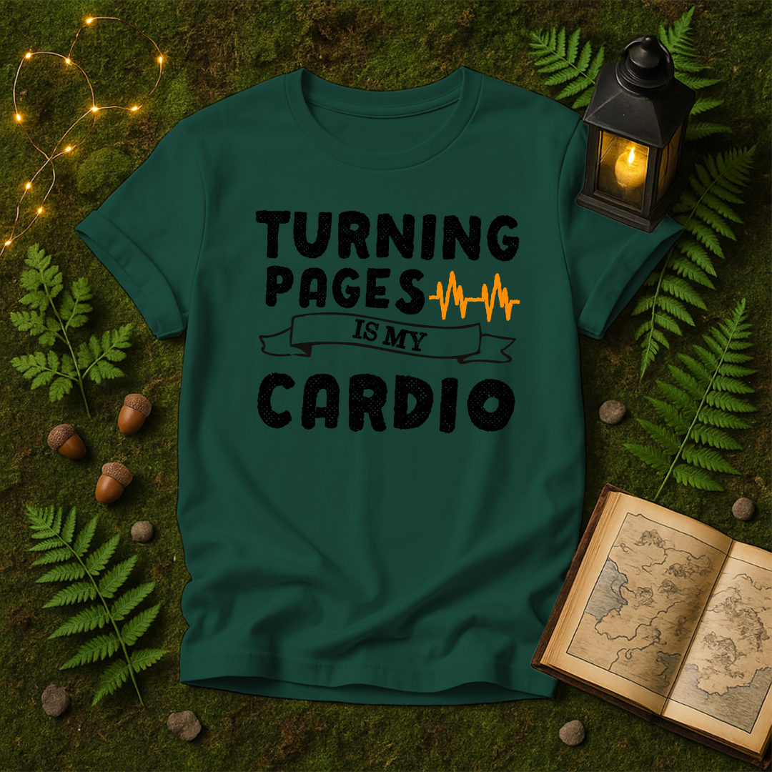 DESIGN 43 - TURNING PAGES IS MY CARDIO