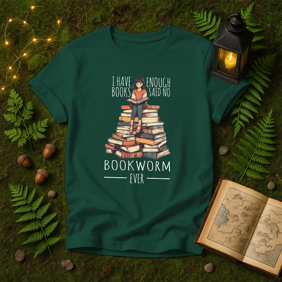 DESIGN 131 - I HAVE ENOUGH BOOKS SAID NO BOOKWORM EVER