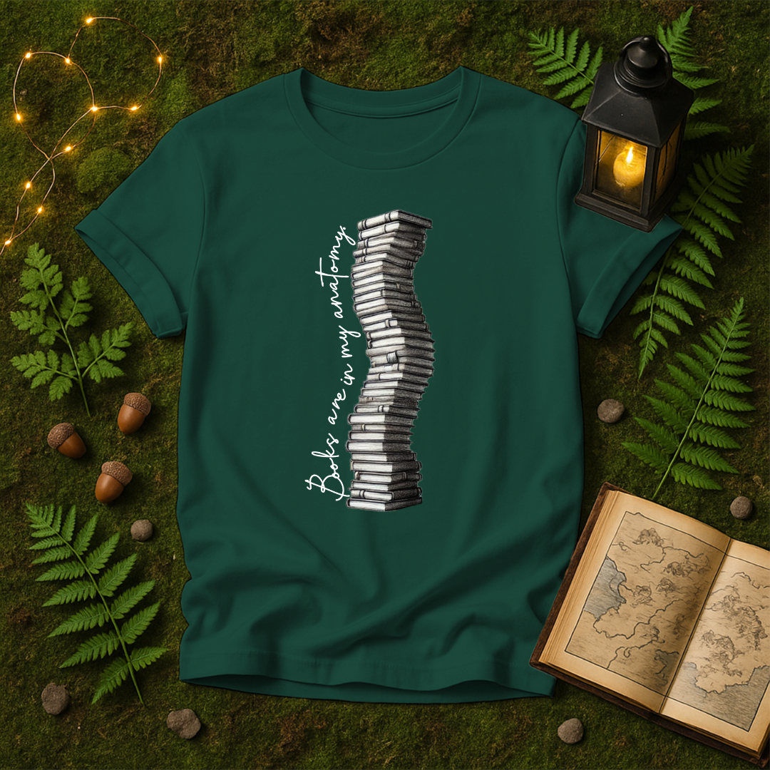 DESIGN 46 - BOOKS ARE IN MY ANATOMY