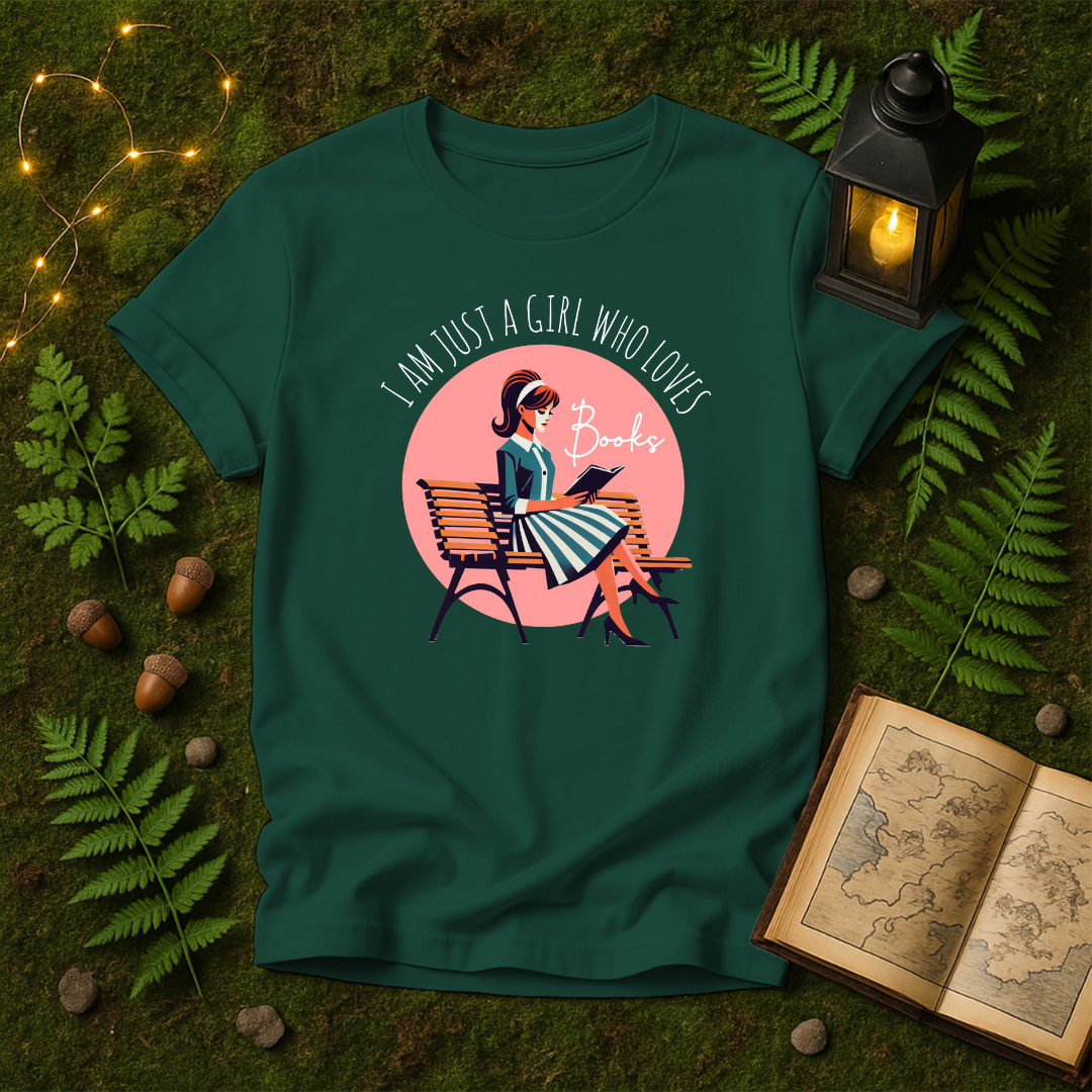 DESIGN 18 - JUST A GIRL WHO LOVES READING