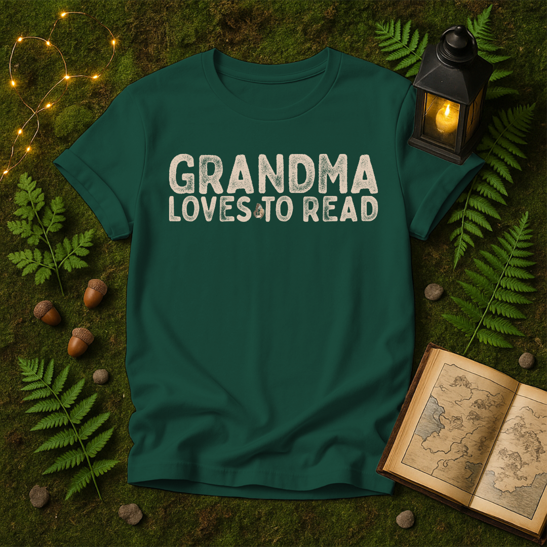 802 - GRANDMA LOVES TO READ