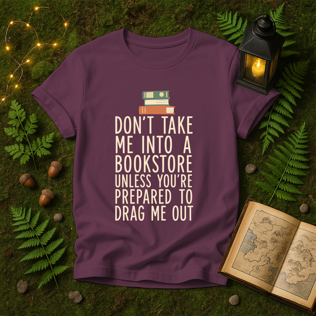 DESIGN 499 - DONT TAKE ME INTO A BOOKSTORE