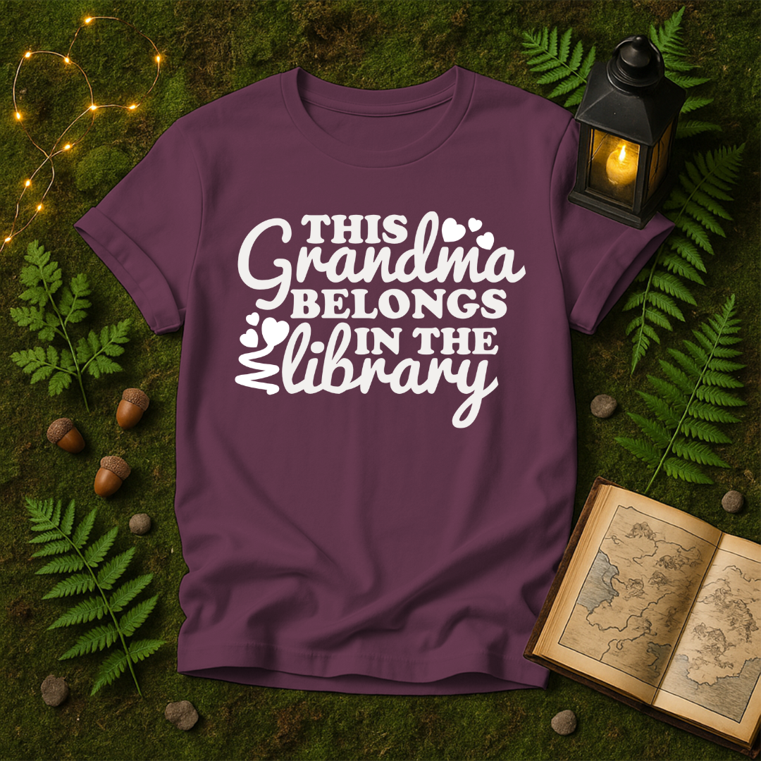 796 - THIS GRANDMA BELONGS IN THE LIBRARY
