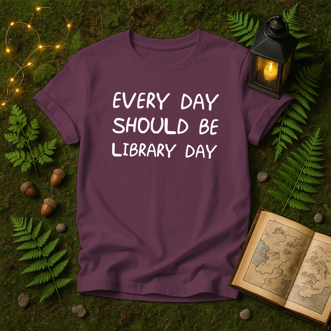 DESIGN 103 - EVERY DAY SHOULD BE LIBRARY DAY