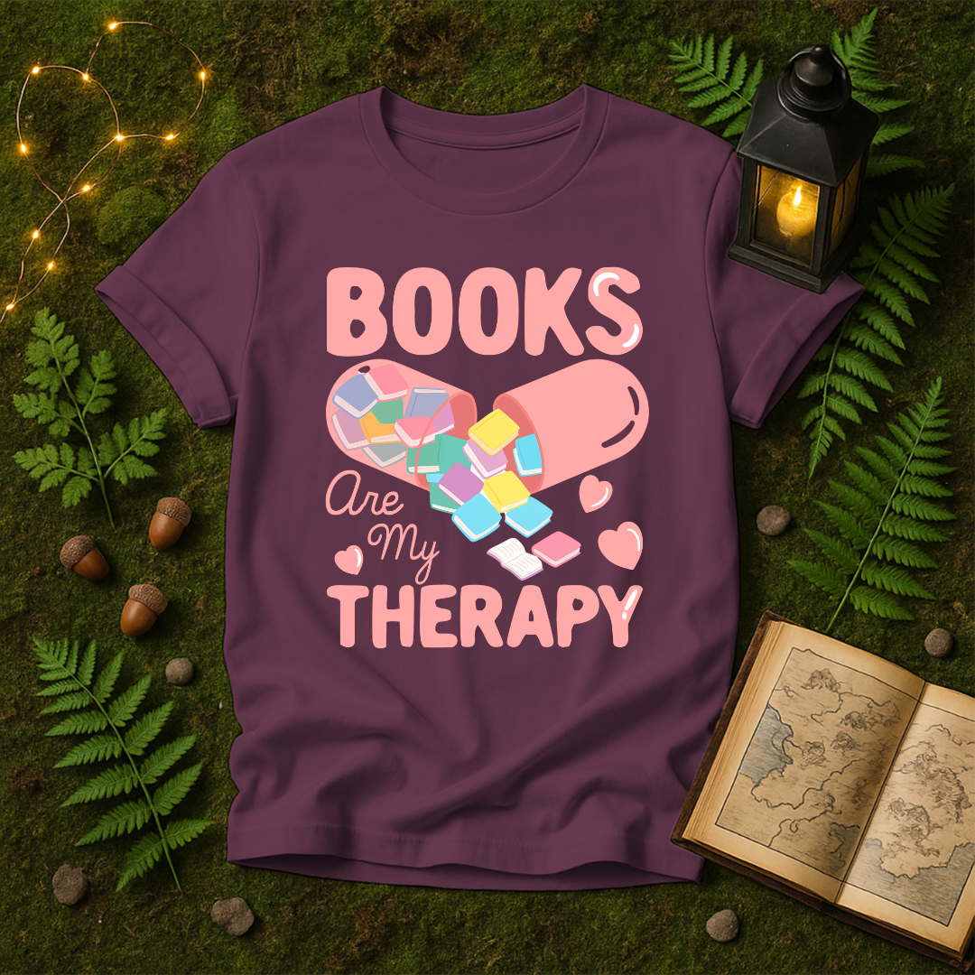 661 - BOOKS ARE MY THERAPY