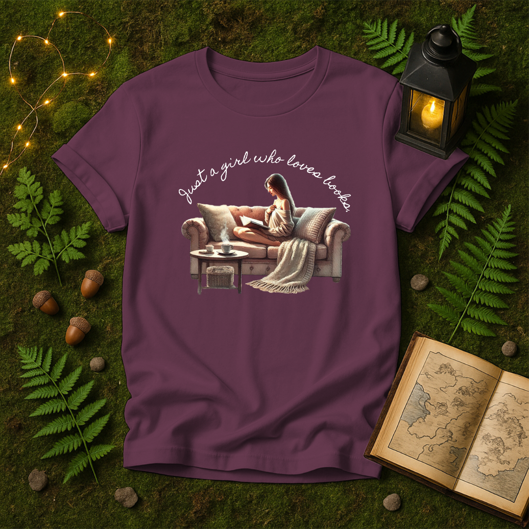 DESIGN 47 - JUST A GIRL WHO LOVES BOOKS