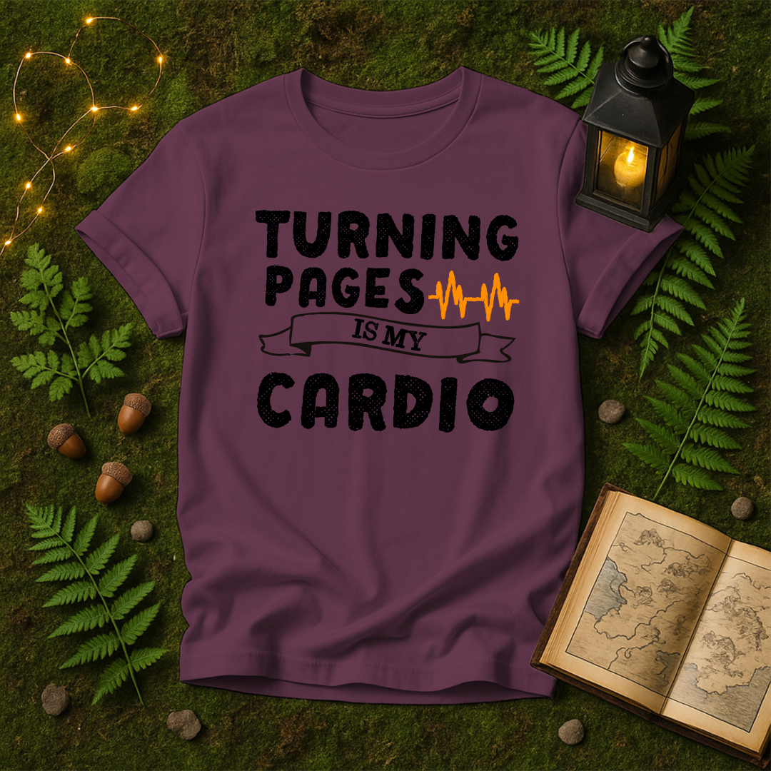 DESIGN 43 - TURNING PAGES IS MY CARDIO