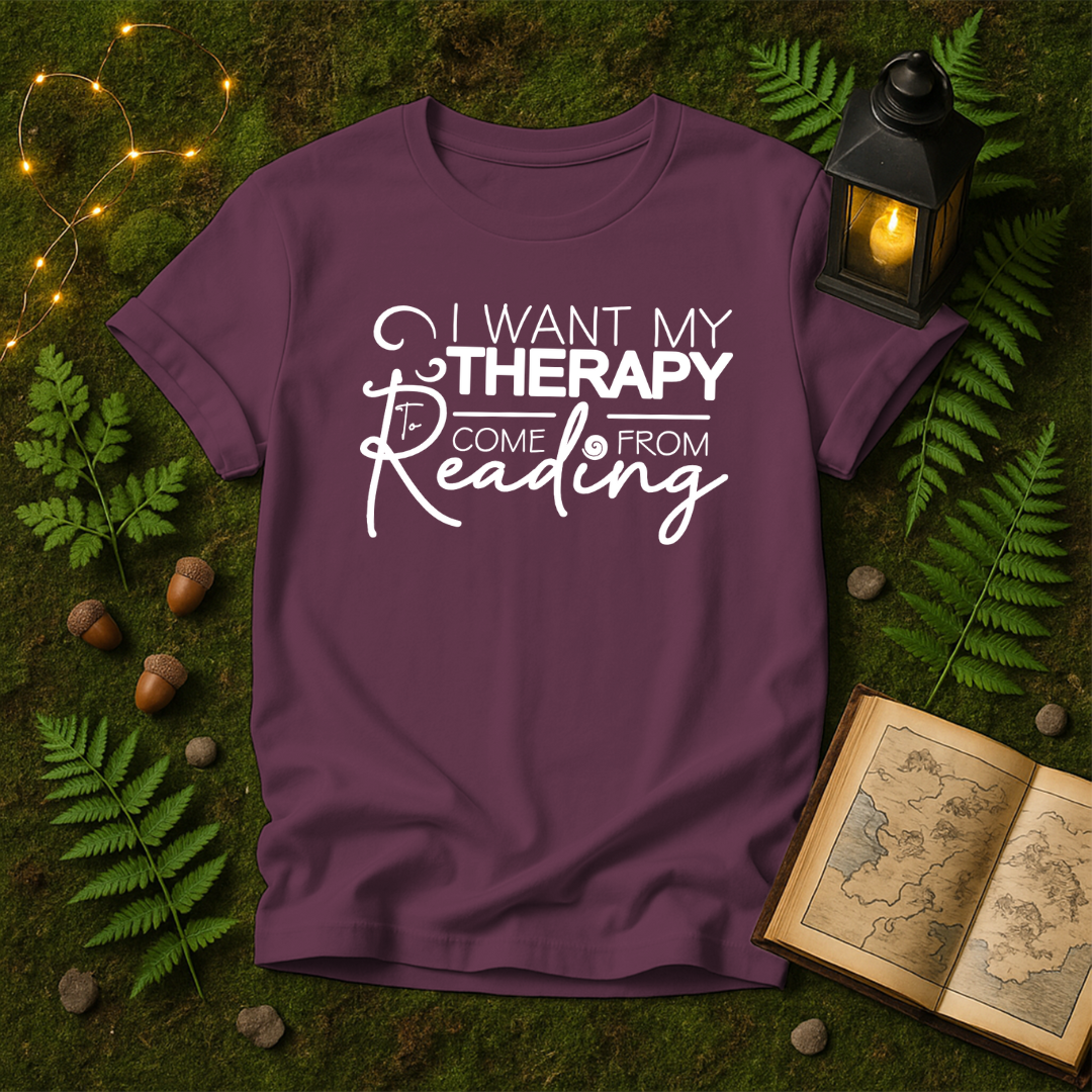DESIGN 112 - I WANT MY THERAPY TO COME FROM READING