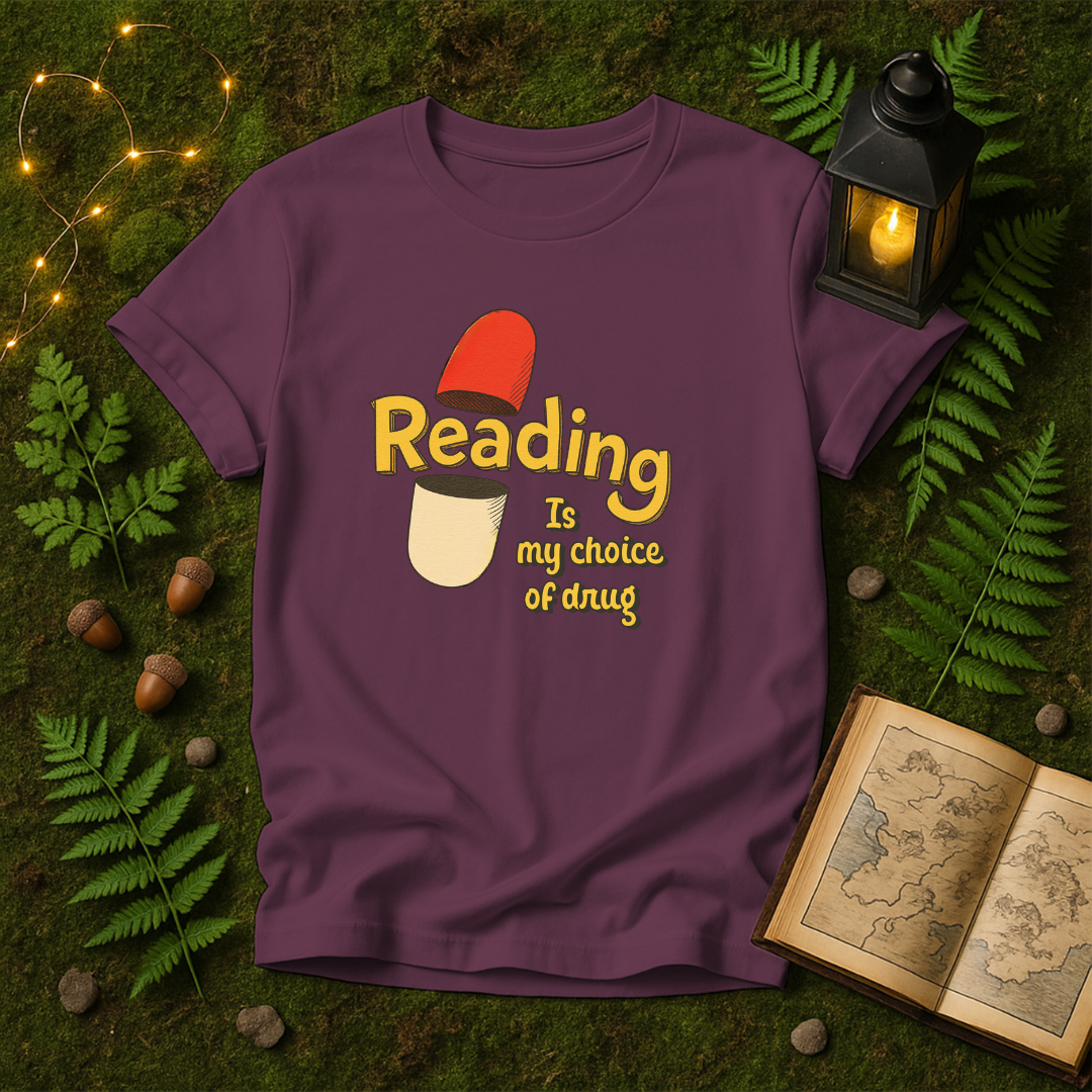 DESIGN 537 - READING IS MY CHOICE OF DRUG