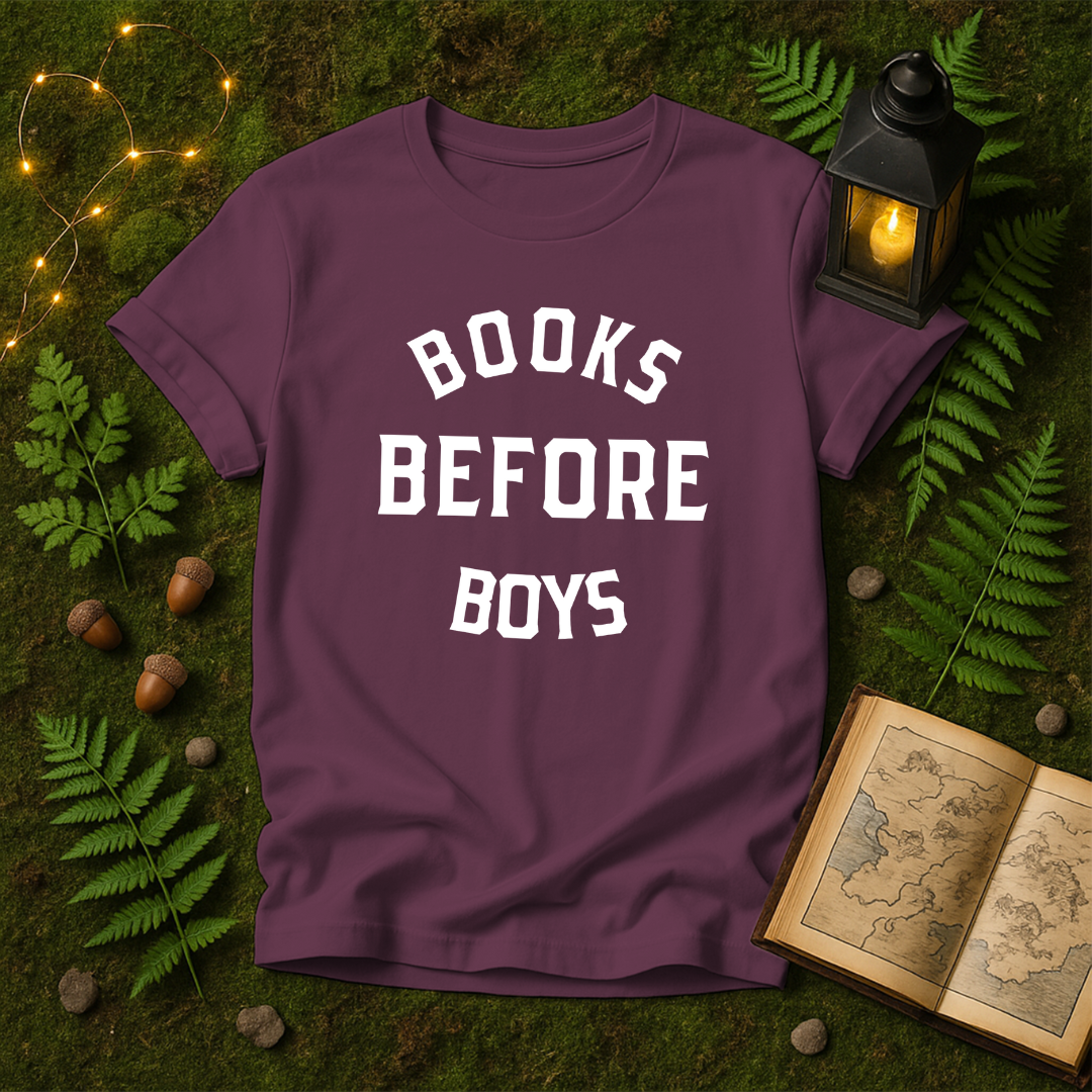 DESIGN 129 - BOOKS BEFORE BOYS
