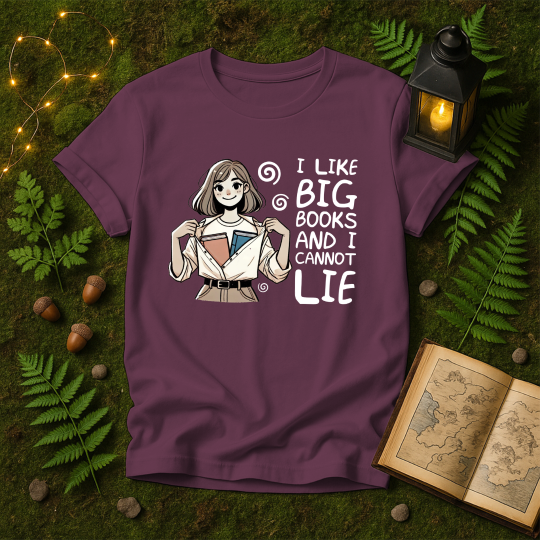 DESIGN 27 - I LIKE BIG BOOKS AND CANNOT LIE