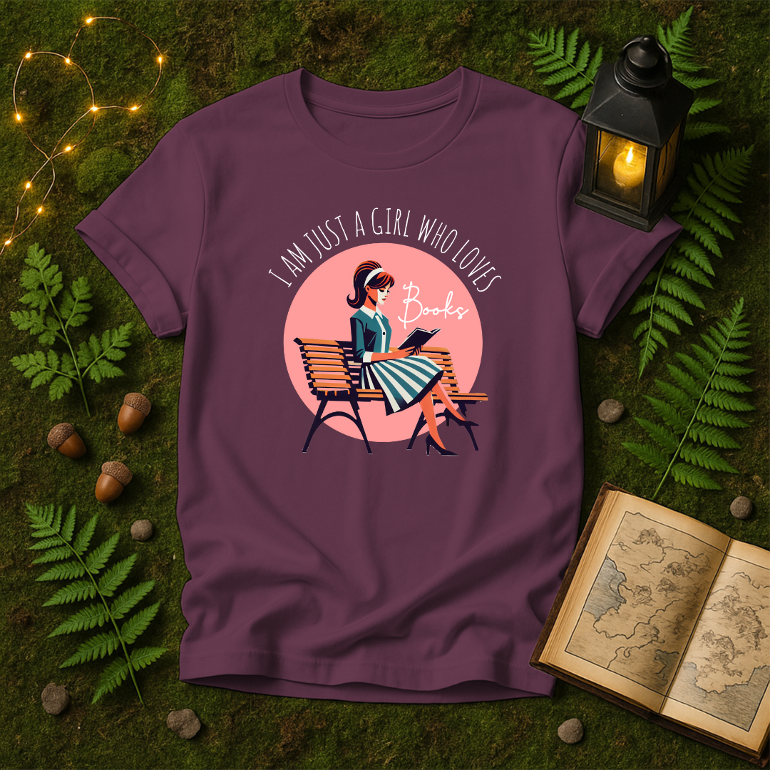 DESIGN 18 - JUST A GIRL WHO LOVES READING