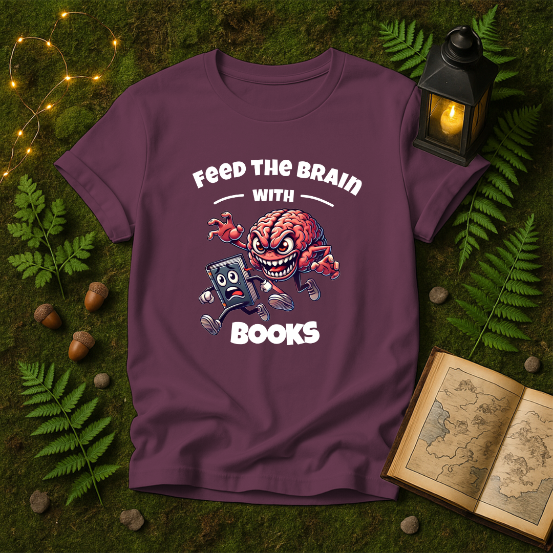 DESIGN 83 - FEED THE BRAIN WITH BOOKS