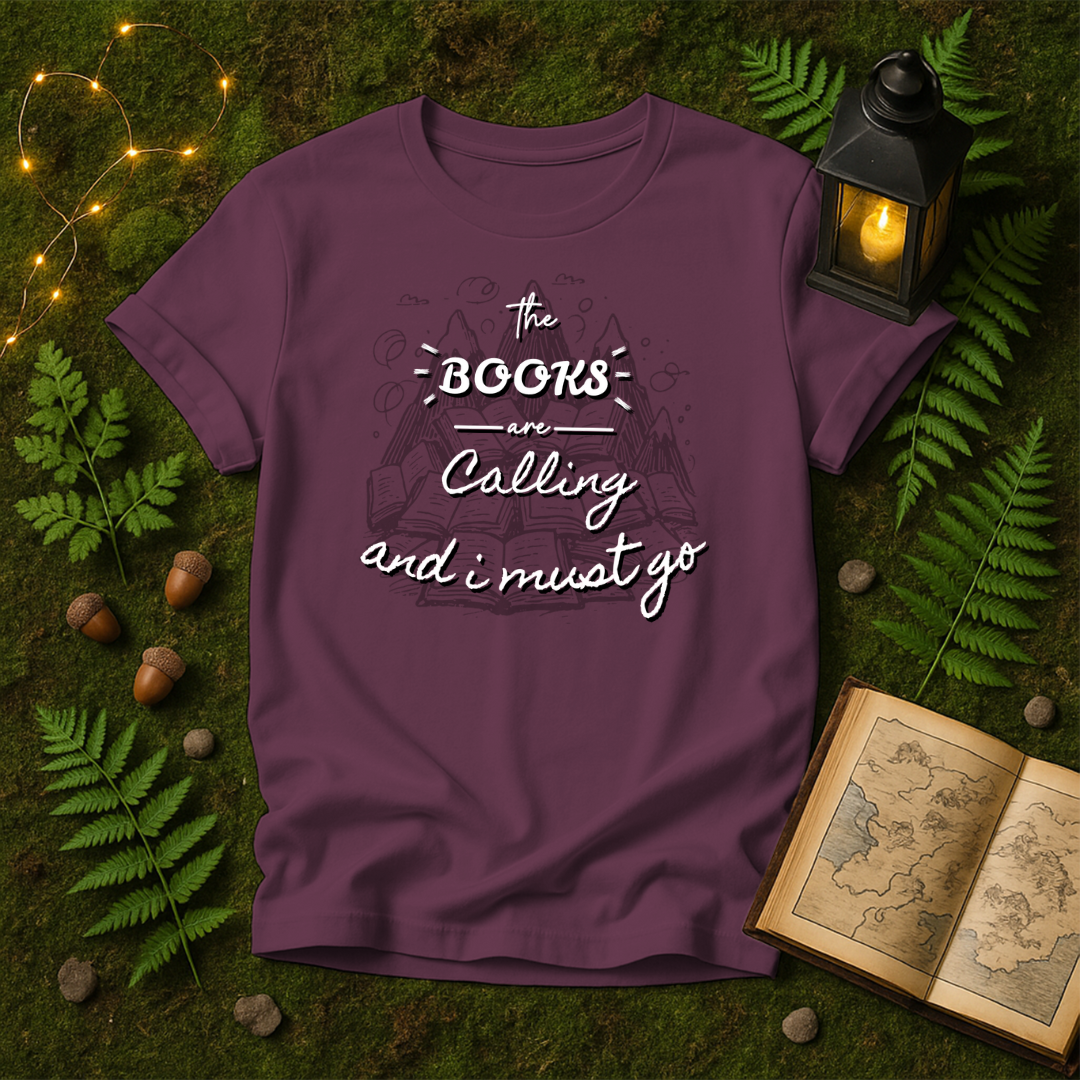 DESIGN 62 - THE BOOKS ARE CALLING AND I MUST GO