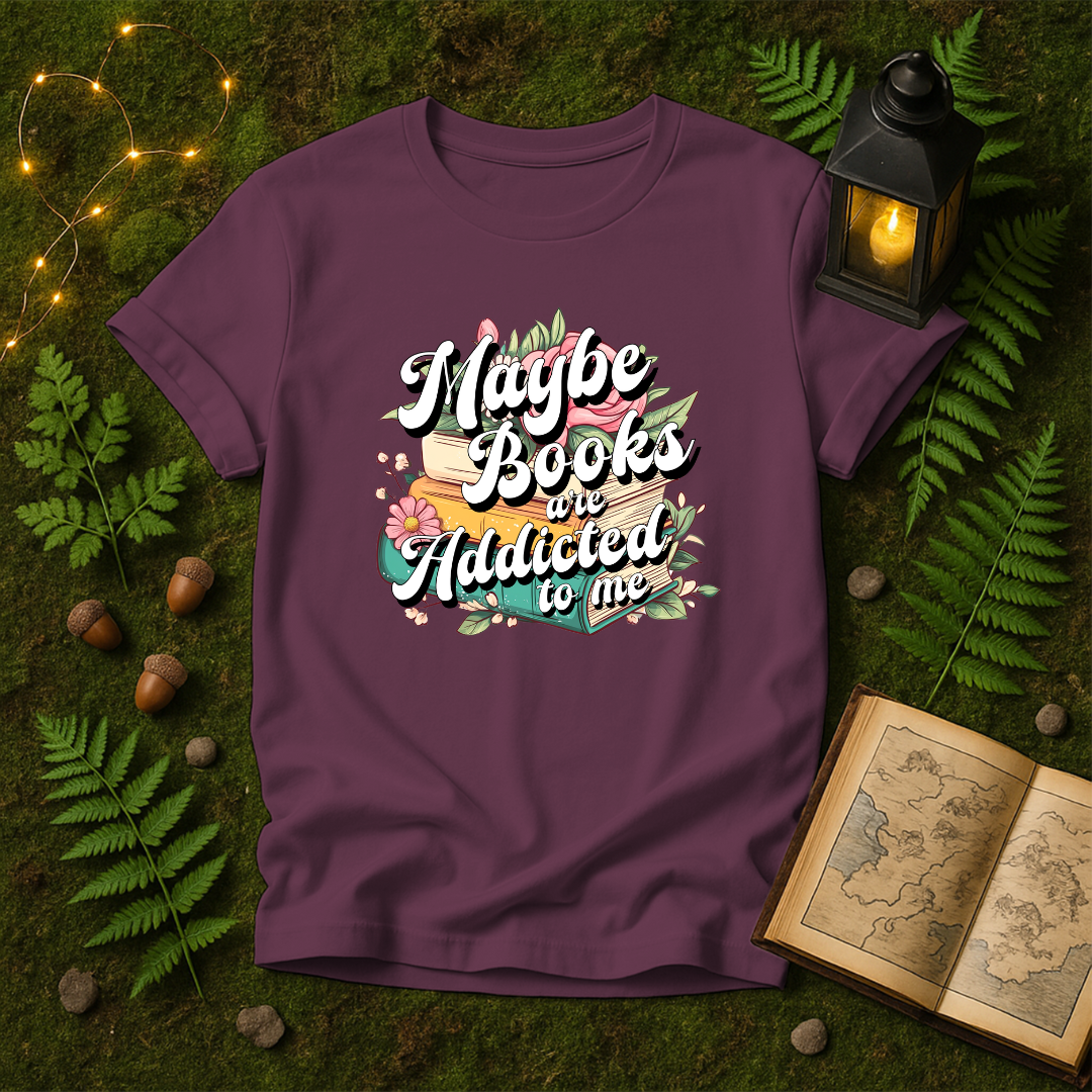 DESIGN 272 - MAYBE BOOKS ARE ADDICTED TO ME