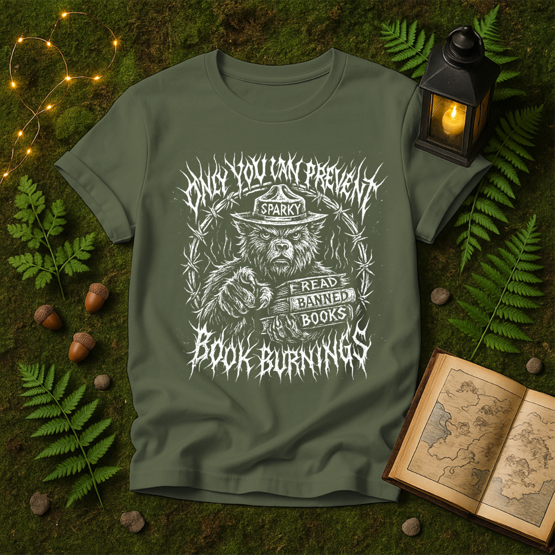 DESIGN 312 - ONLY YOU CAN PREVENT BOOK BURNINGS