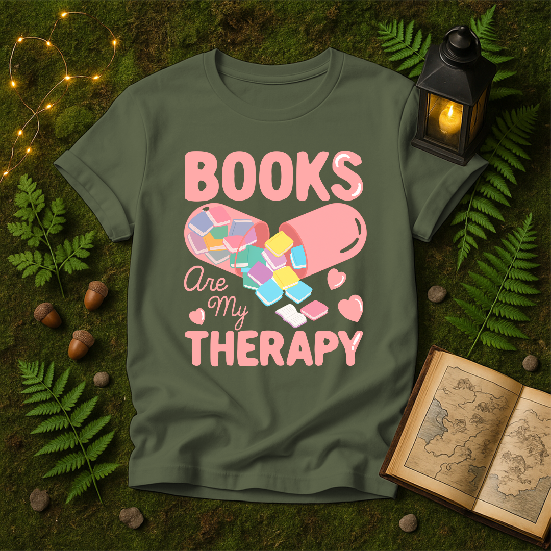 661 - BOOKS ARE MY THERAPY