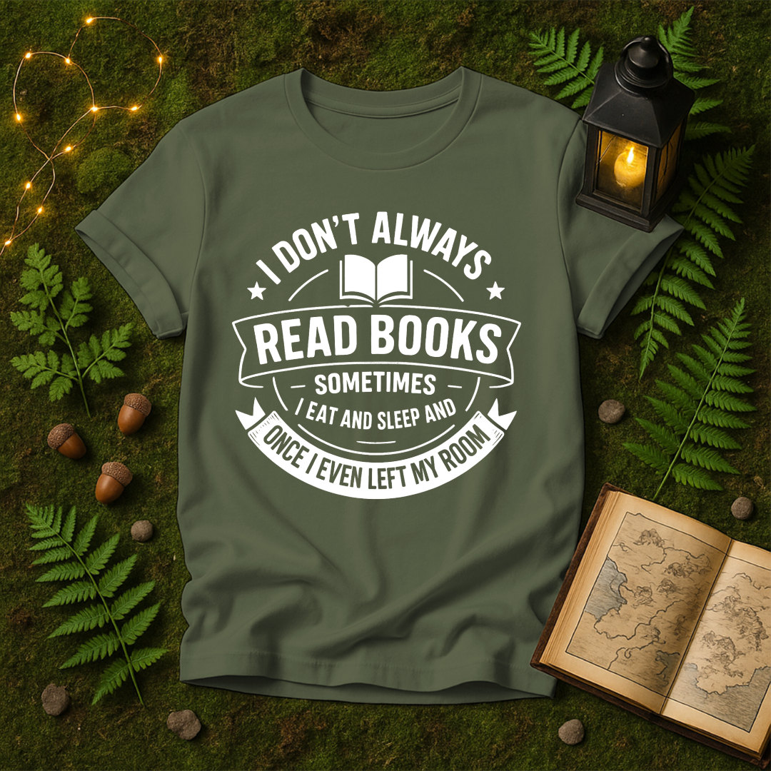 761 - I DONT ALWAYS READ BOOKS