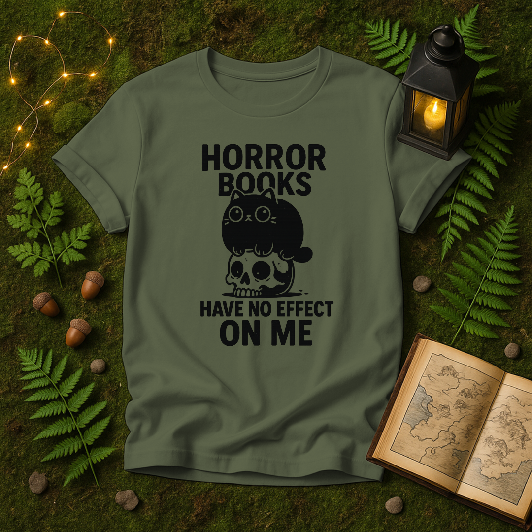 DESIGN 423 - HORROR BOOKS HAVE NO EFFECT ON ME