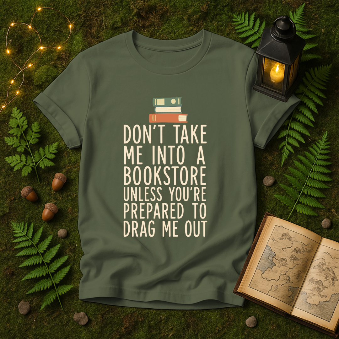 DESIGN 499 - DONT TAKE ME INTO A BOOKSTORE
