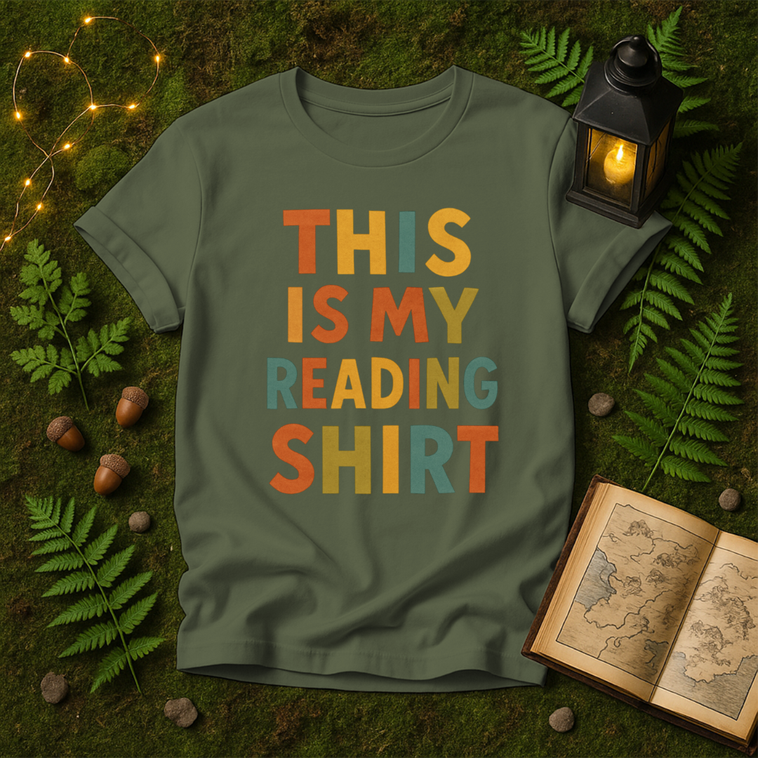 DESIGN 514 - THIS IS MY READING SHIRT