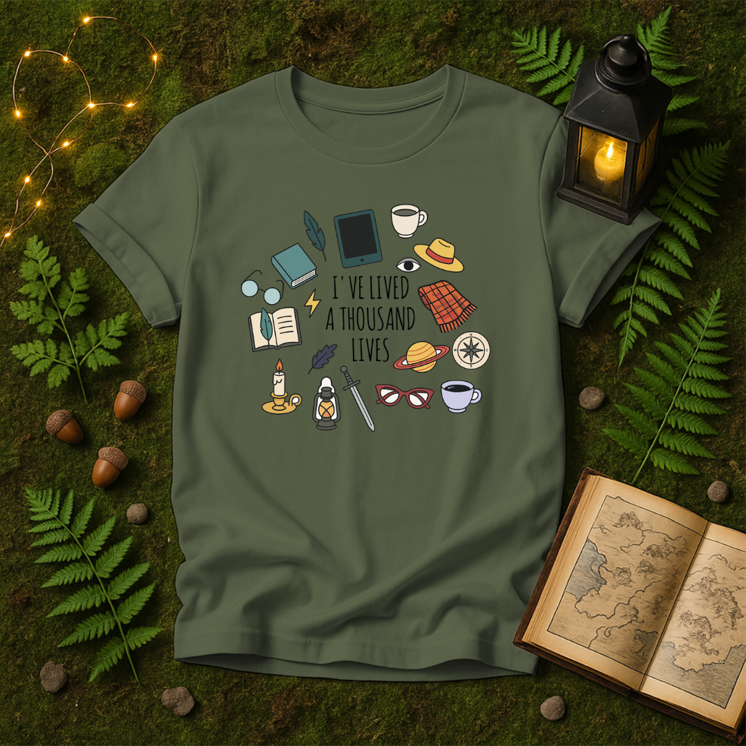 DESIGN 414 - IVE LIVED A THOUSAND LIVES