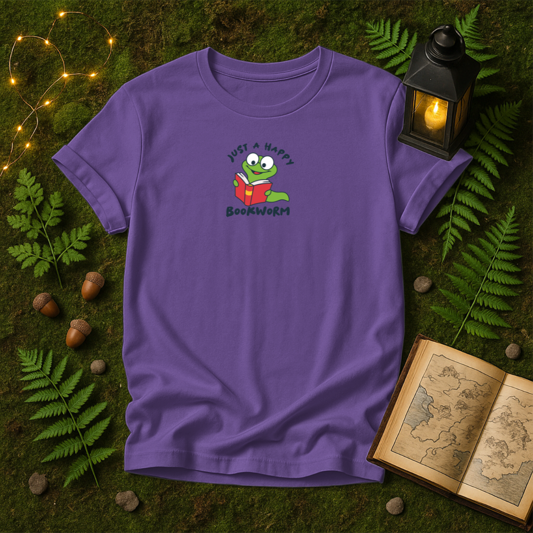 1027 - JUST A HAPPY BOOKWORM