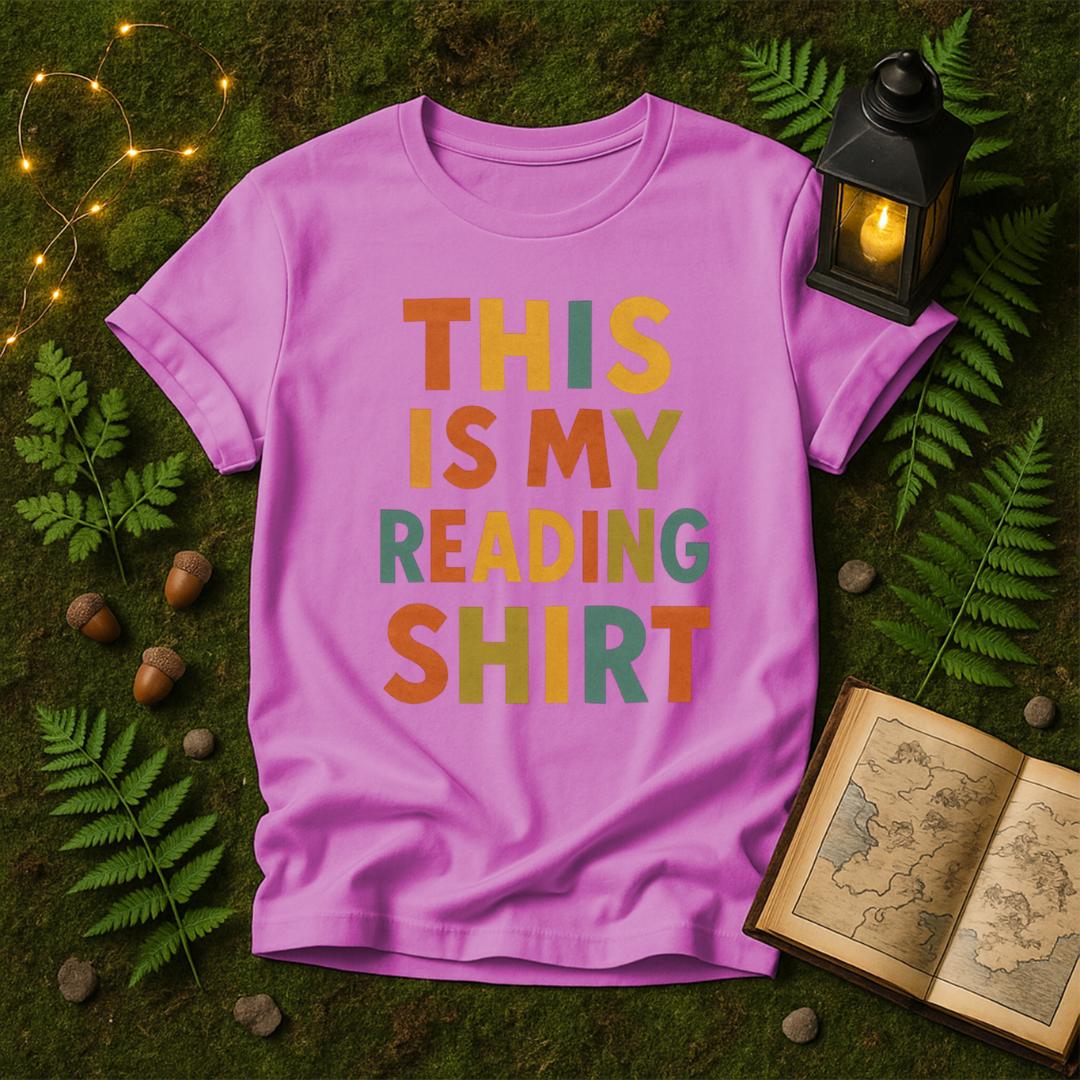 DESIGN 514 - THIS IS MY READING SHIRT