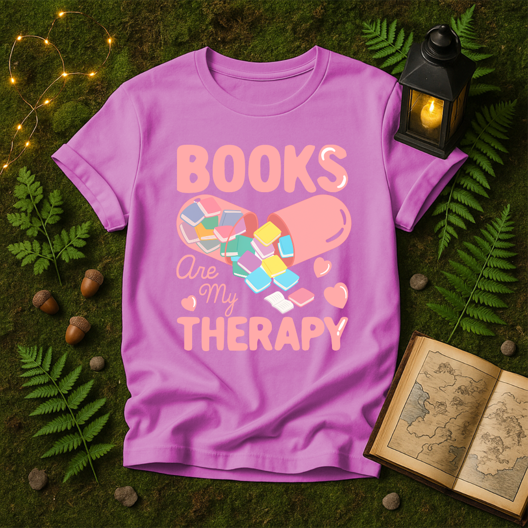661 - BOOKS ARE MY THERAPY