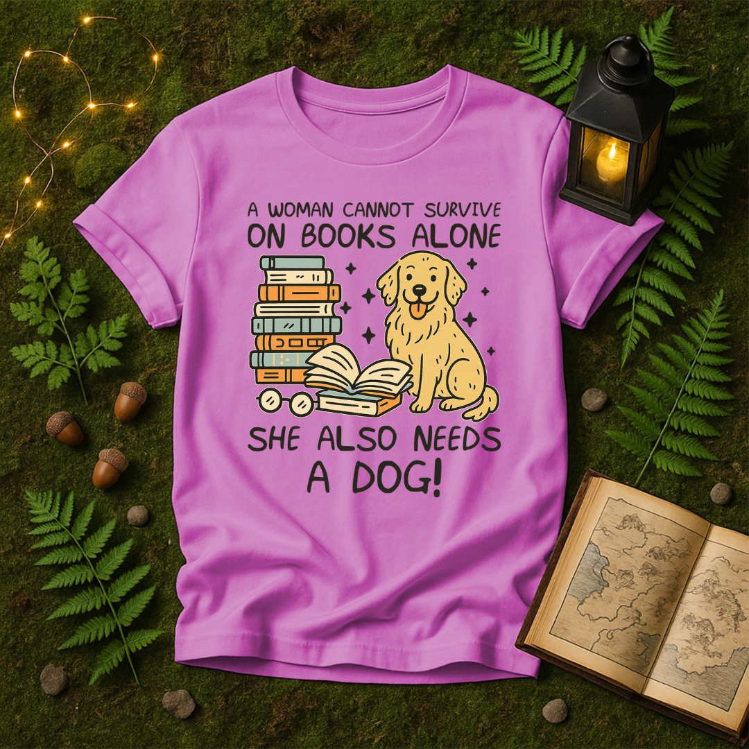 DESIGN 478 - A WOMAN NEEDS A DOG
