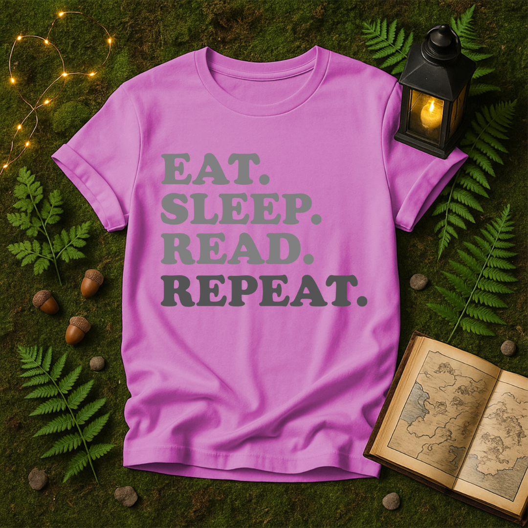 638 - EAT SLEEP READ REPEAT