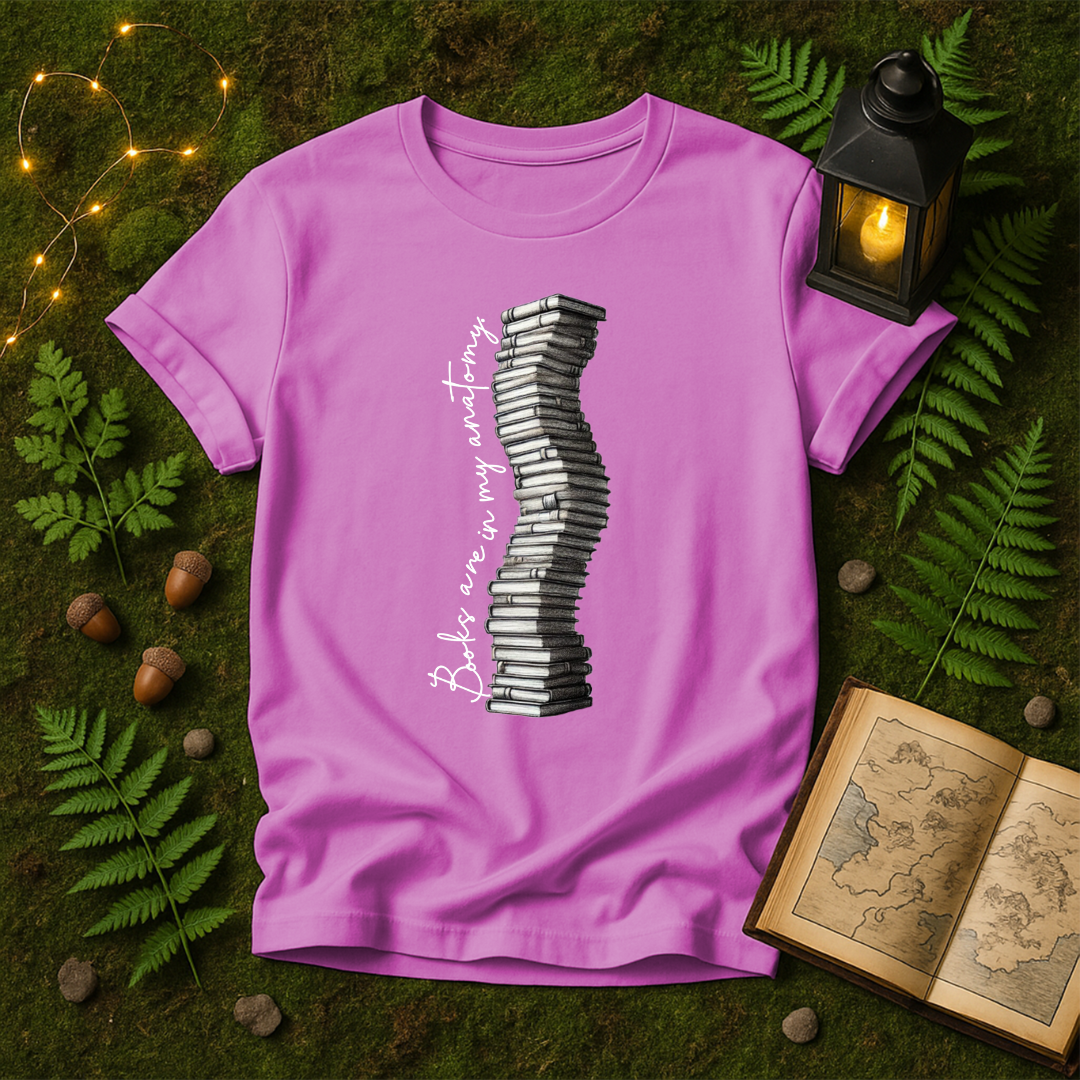 DESIGN 46 - BOOKS ARE IN MY ANATOMY