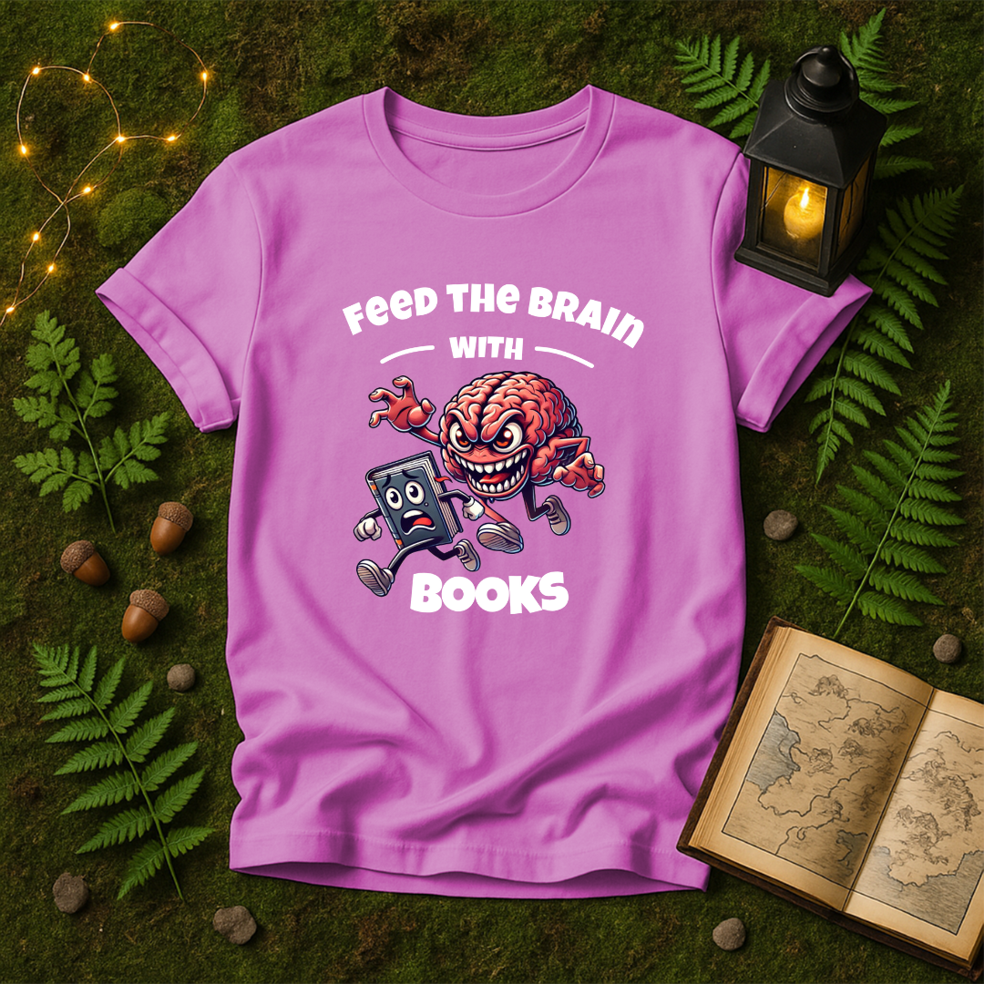 DESIGN 83 - FEED THE BRAIN WITH BOOKS