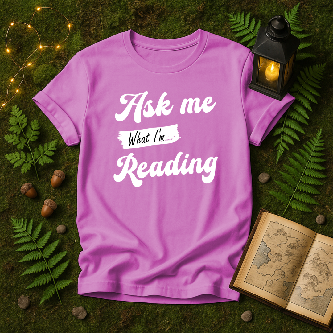 DESIGN 57 - ASK ME WHAT IM READING