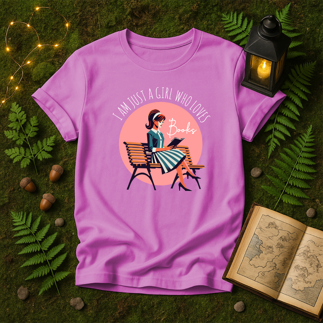 DESIGN 18 - JUST A GIRL WHO LOVES READING